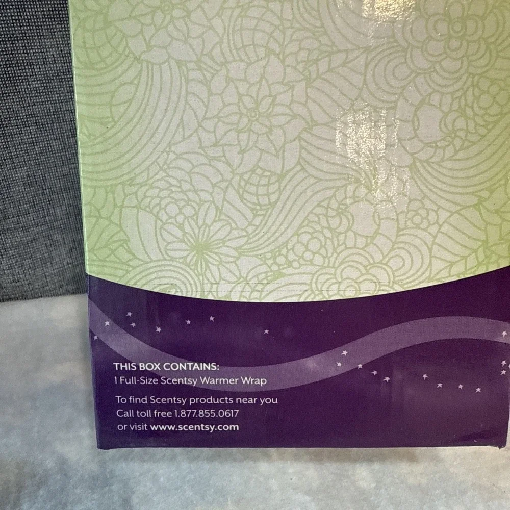Scentsy LILI Full Size Warmer Wrap WRAP ONLY Flowers Circles Daisy New WRAP-LILI